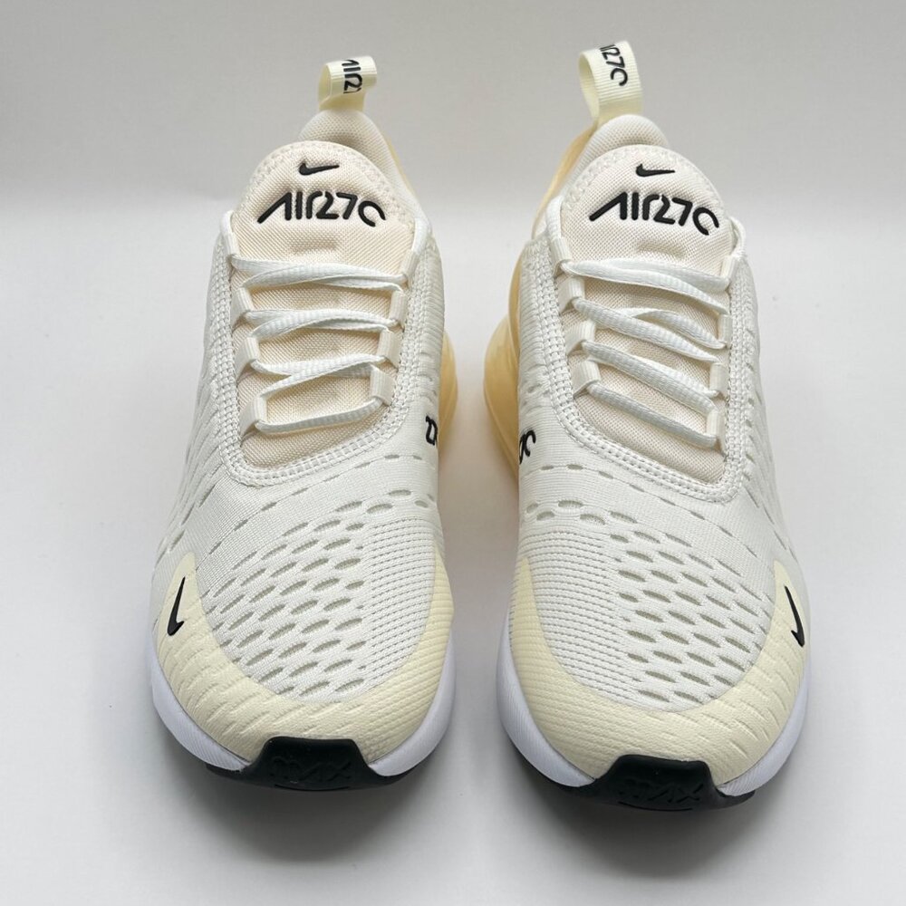 Women's Nike Air Max 270 Sail/Black-Coconut Milk AH6789-124 Size 6.5 NEW - Picture 3 of 8